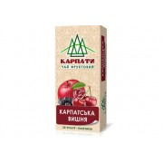 Чай "Карпати" 20ф/п*1.25г трав."Карпатська вишня" 20шт.ящ.